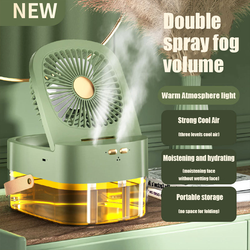 Mini air cooler cold mist spray