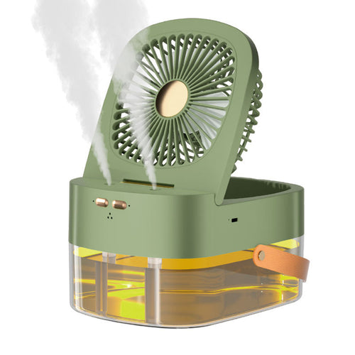 Remote desktop mist air cooler