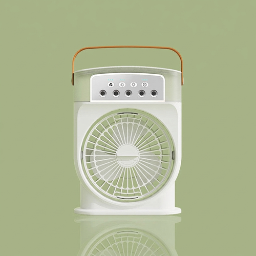 Misting air cooler fan front view